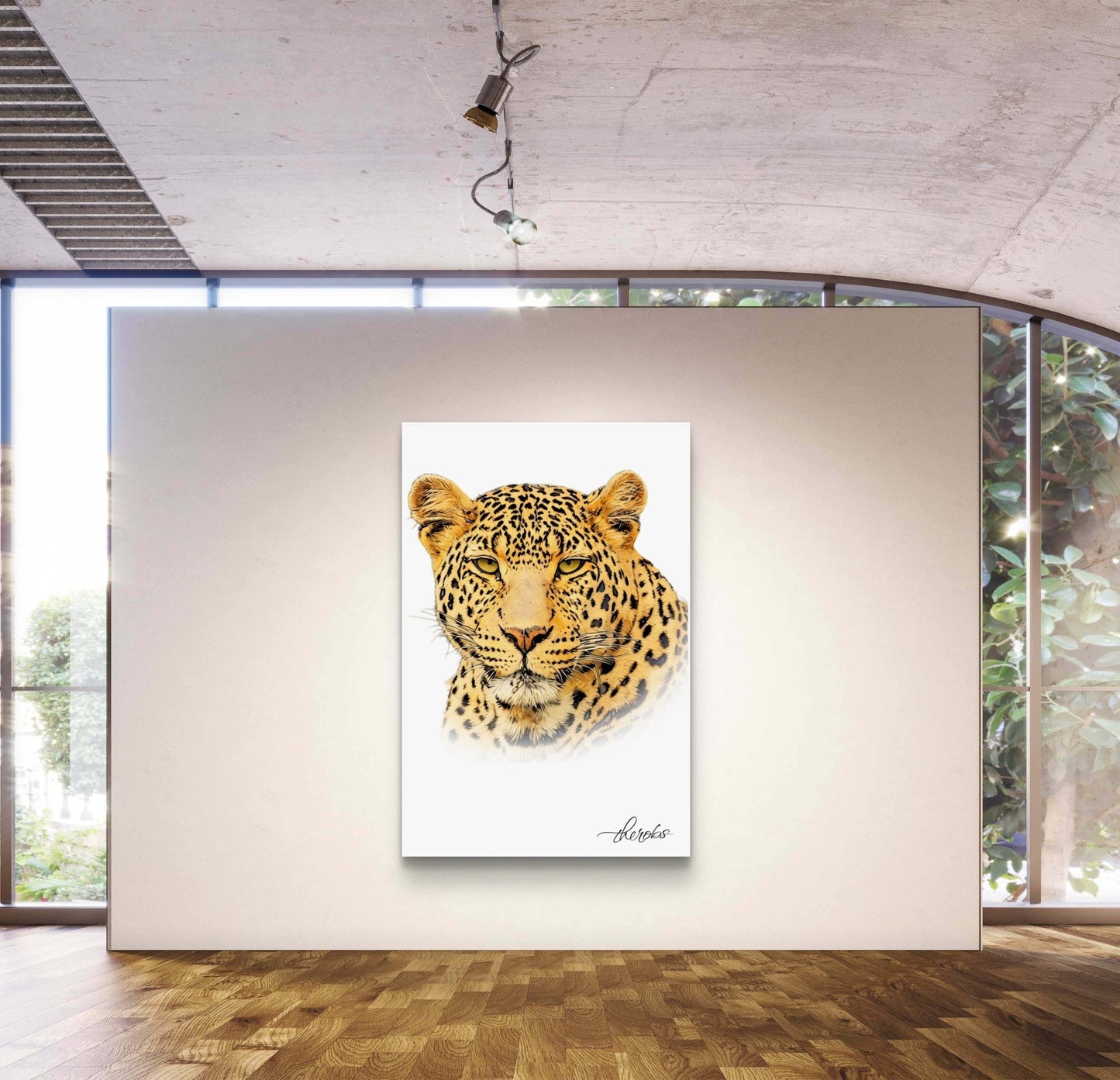 Leopard Canvas Print - HD Printing