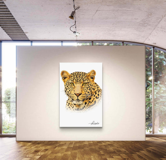 Leopard Canvas Print - HD Printing