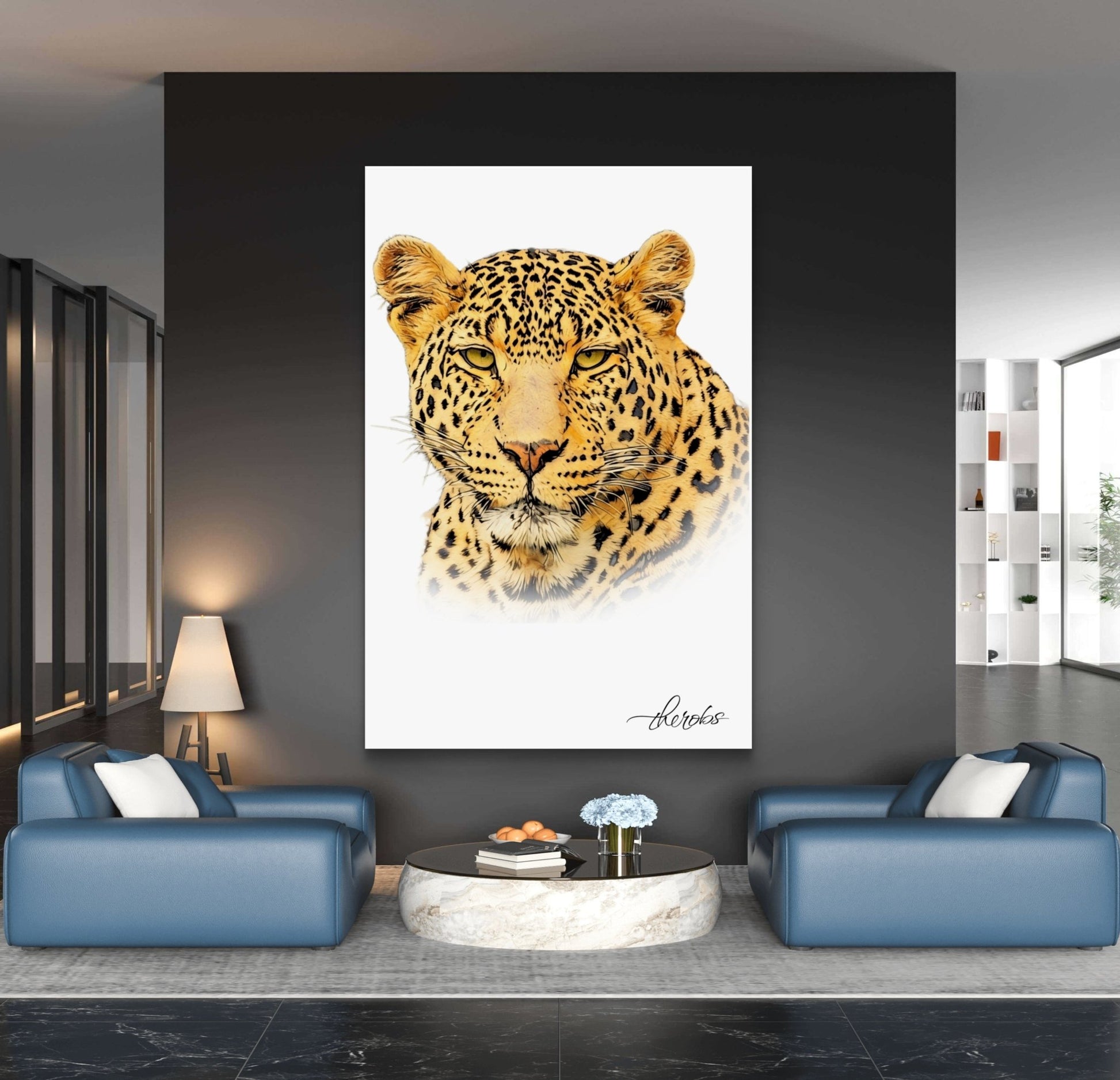 Leopard Canvas Print - HD Printing