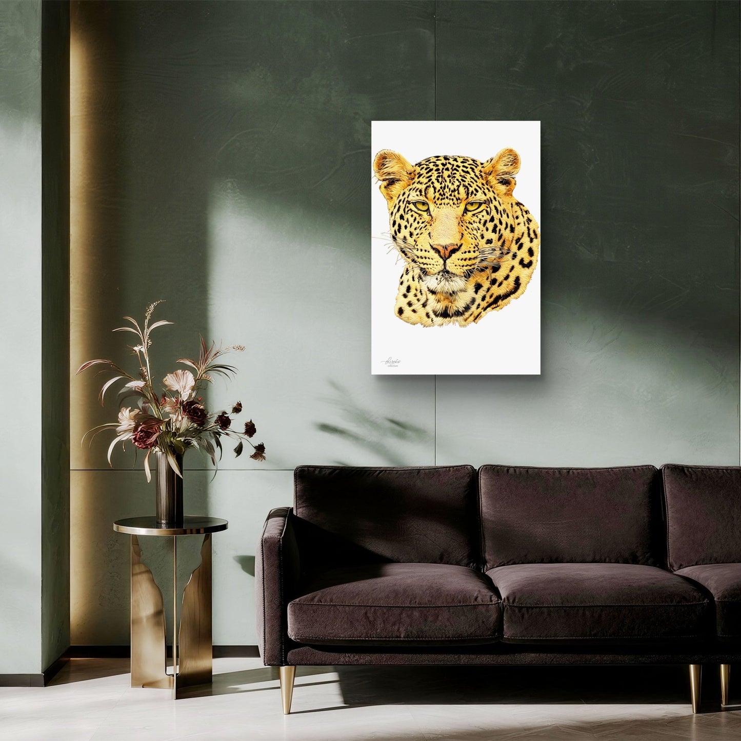 Leopard Fine Art Giclée Matte Poster - HD Printing
