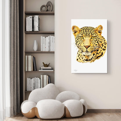 Leopard Fine Art Giclée Matte Poster - HD Printing