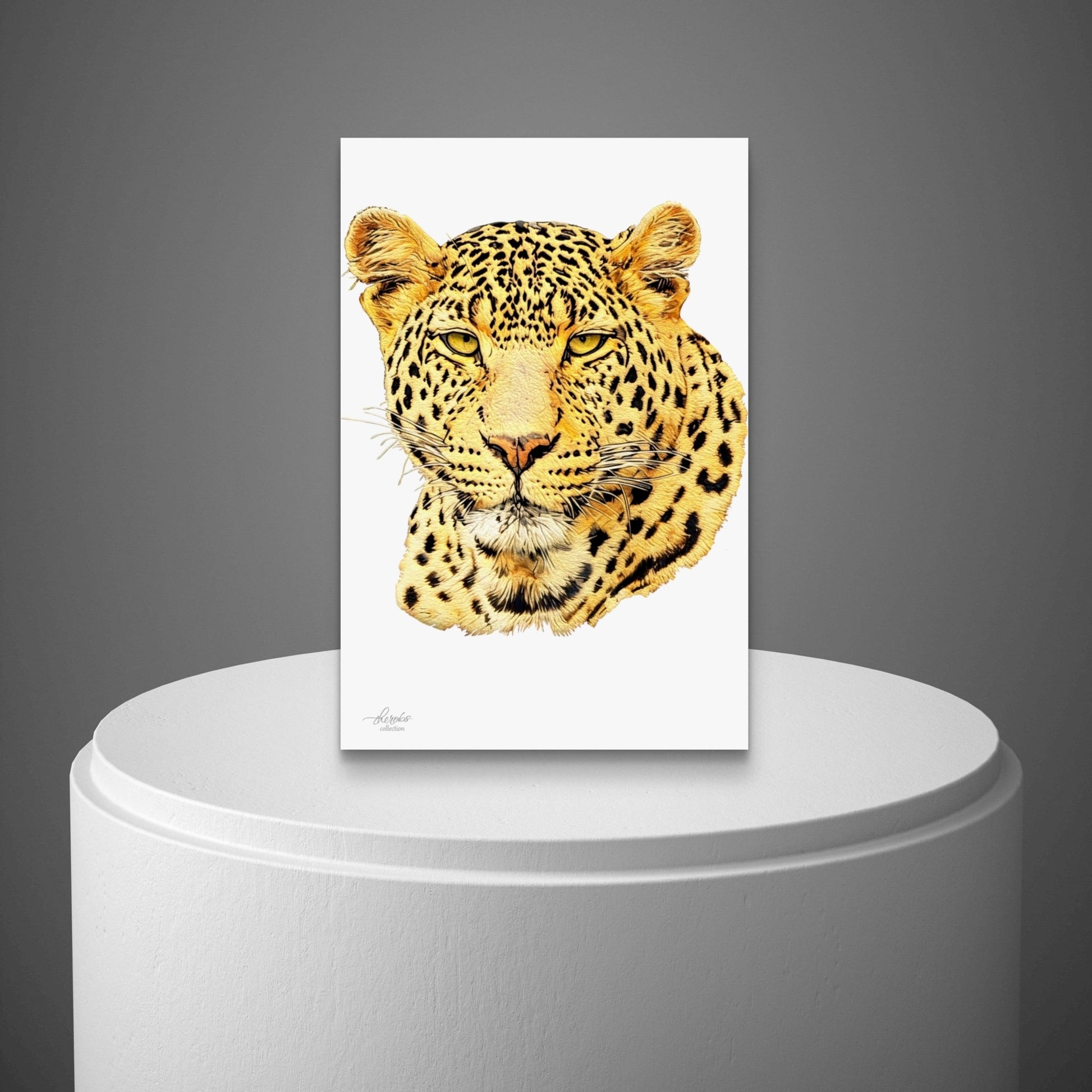Leopard Fine Art Giclée Matte Poster - HD Printing