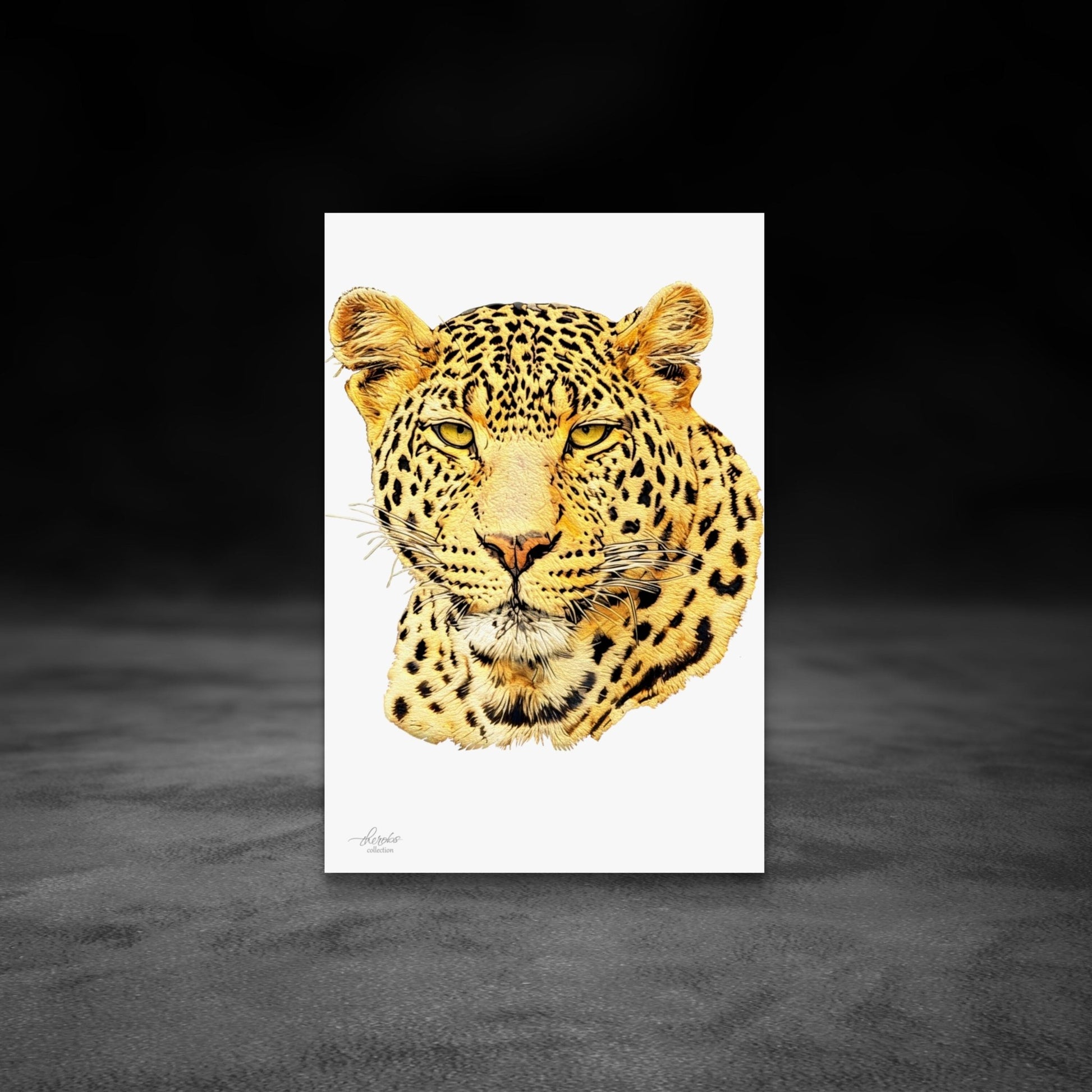 Leopard Fine Art Giclée Matte Poster - HD Printing