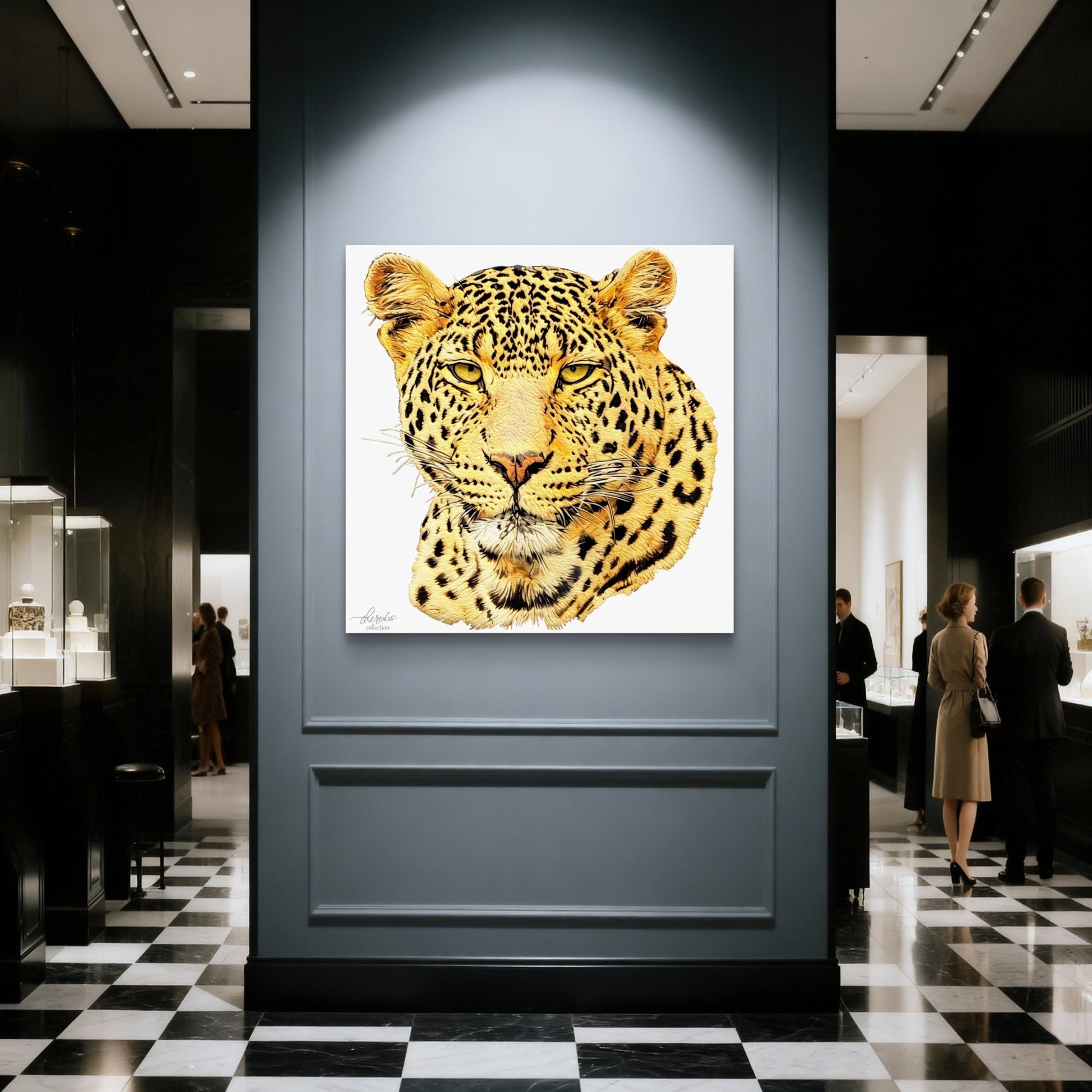 Leopard Fine Art Giclée Matte Poster - HD Printing