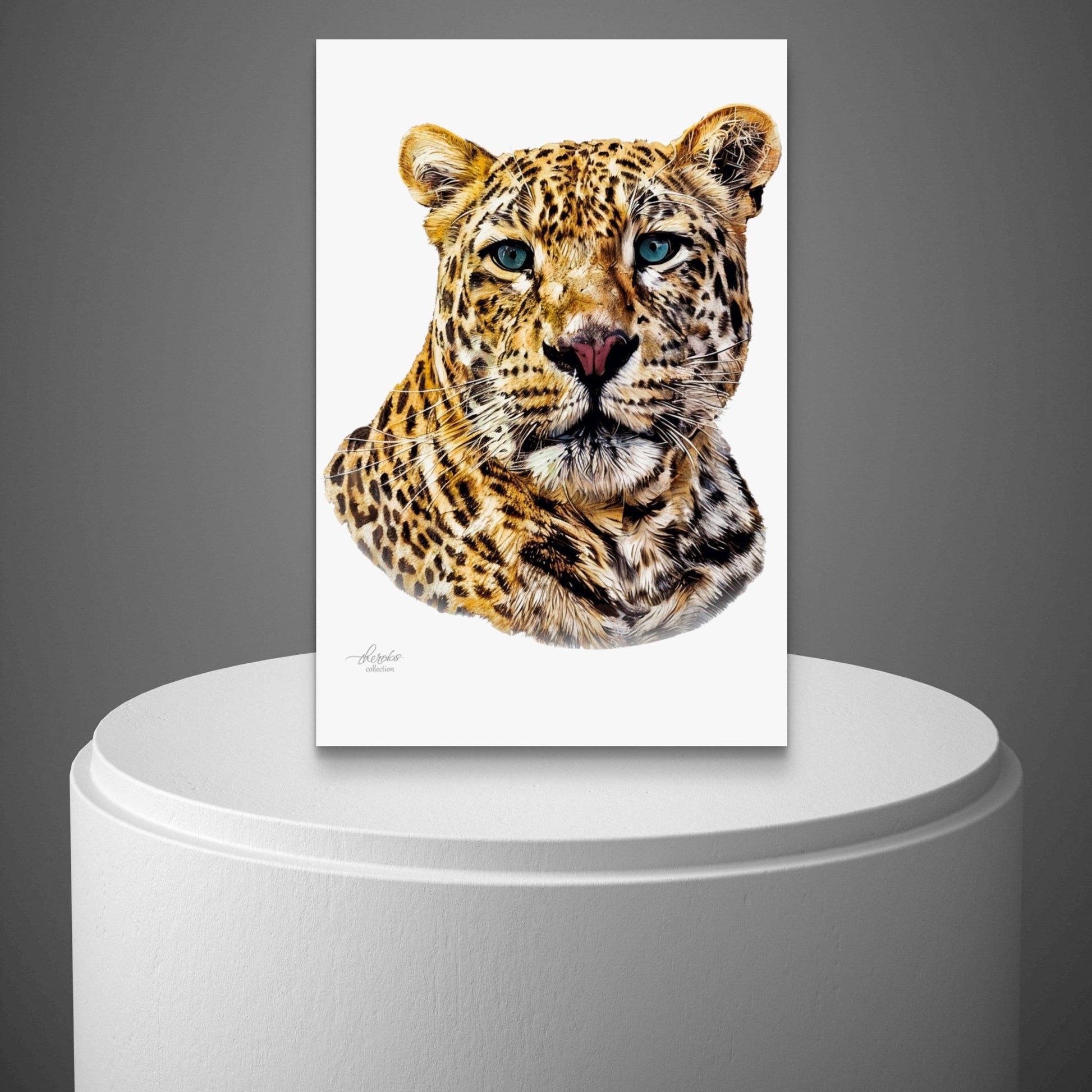 Leopard Fine Art Giclée Matte Poster II - HD Printing
