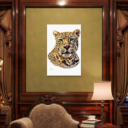 Leopard Fine Art Giclée Matte Poster II - HD Printing