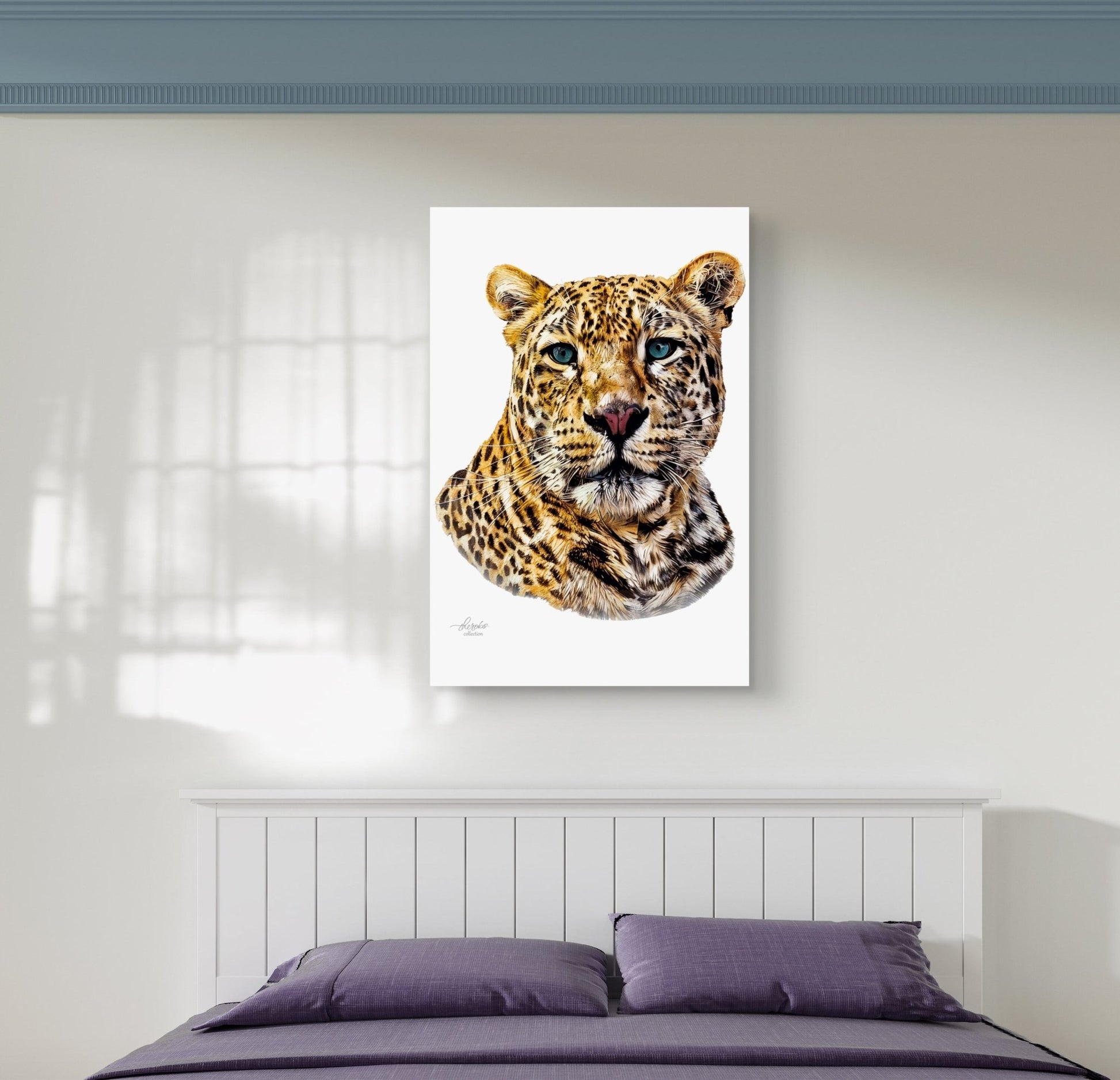 Leopard Fine Art Giclée Matte Poster II - HD Printing