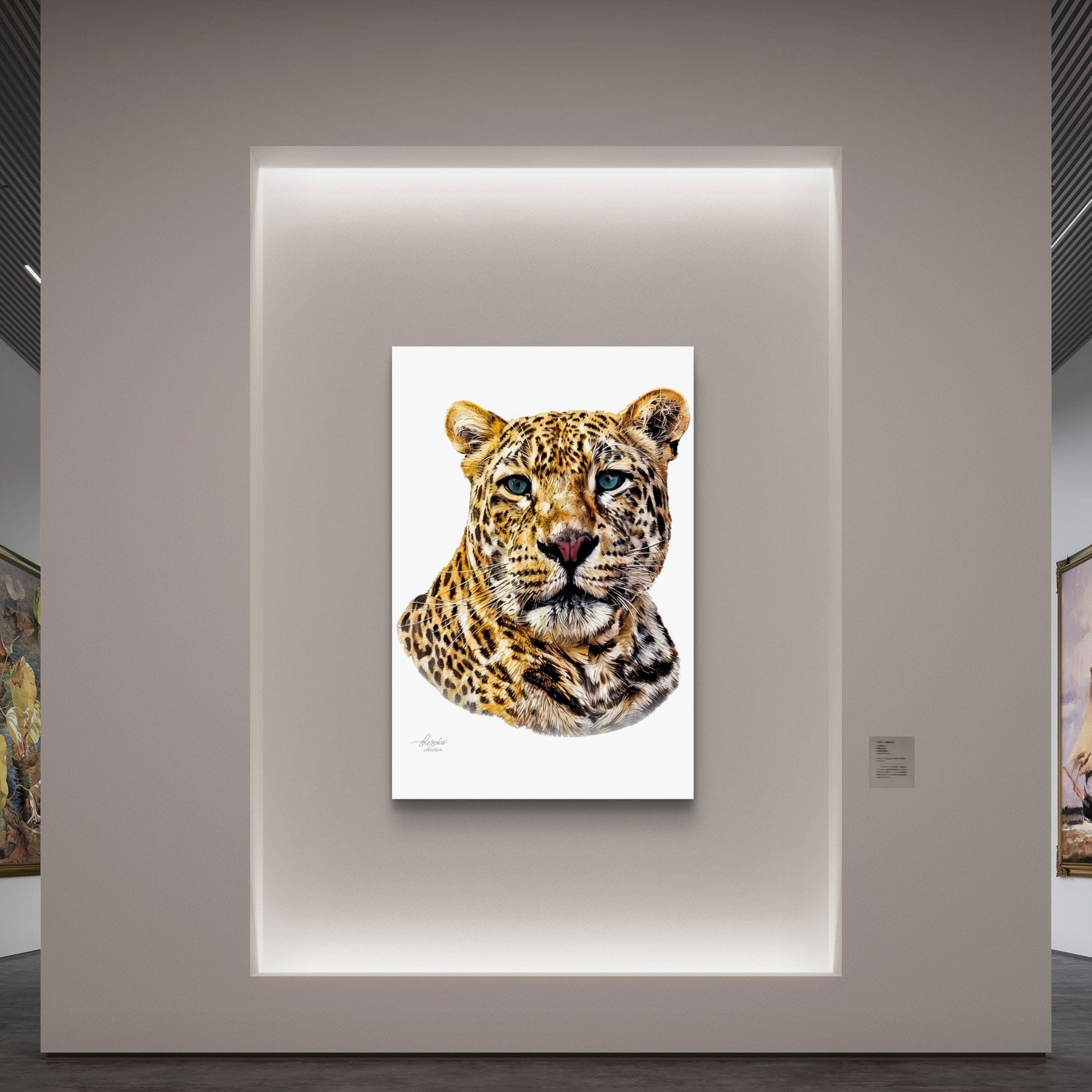 Leopard Fine Art Giclée Matte Poster II - HD Printing
