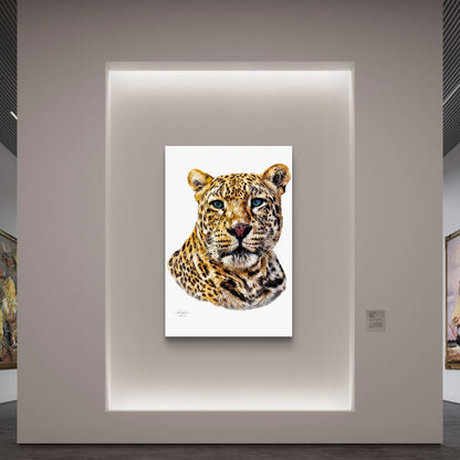 Leopard Fine Art Giclée Matte Poster II - HD Printing