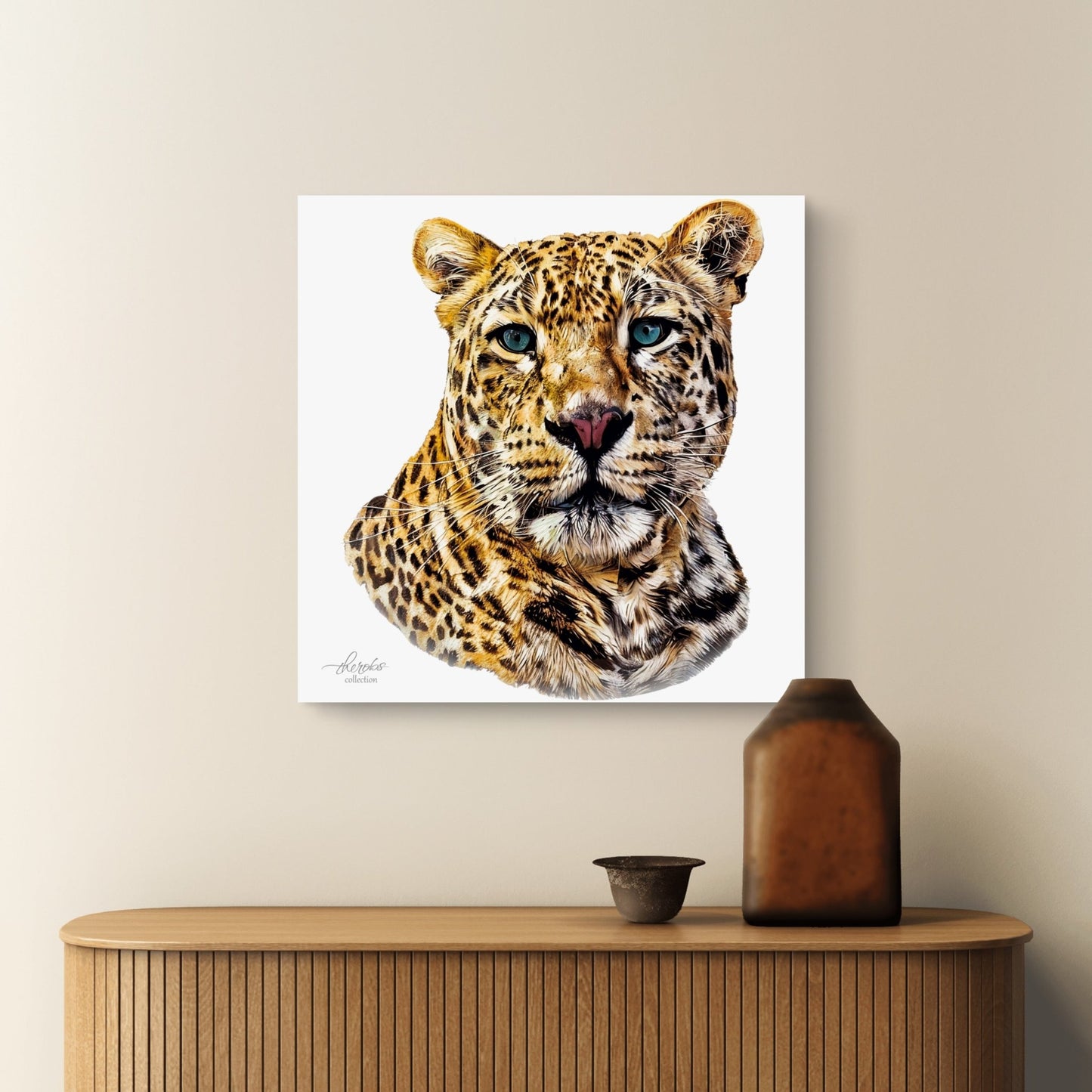 Leopard Fine Art Giclée Matte Poster II - HD Printing