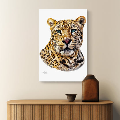 Leopard Fine Art Giclée Matte Poster II - HD Printing