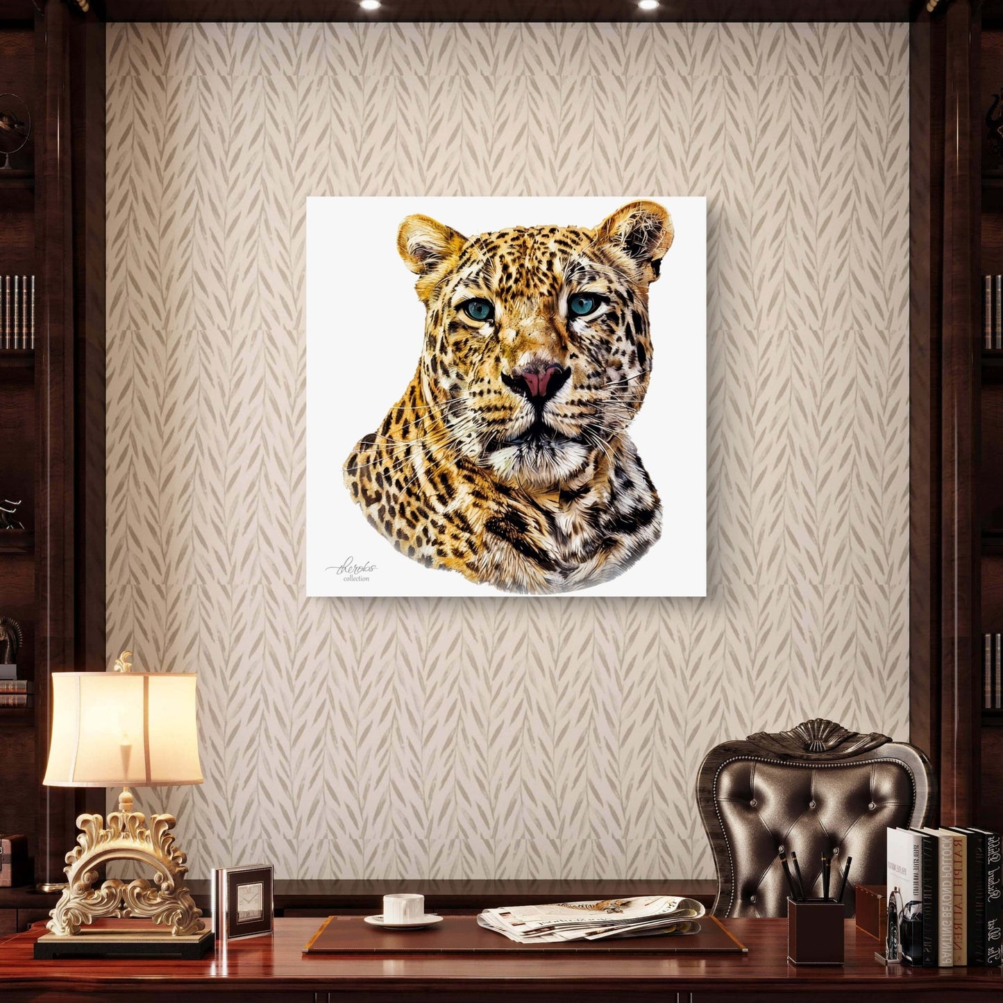 Leopard Fine Art Giclée Matte Poster II - HD Printing