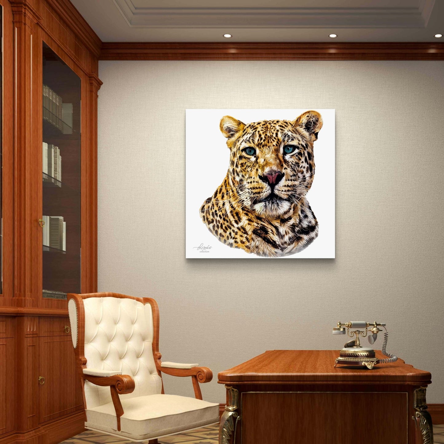 Leopard Fine Art Giclée Matte Poster II - HD Printing