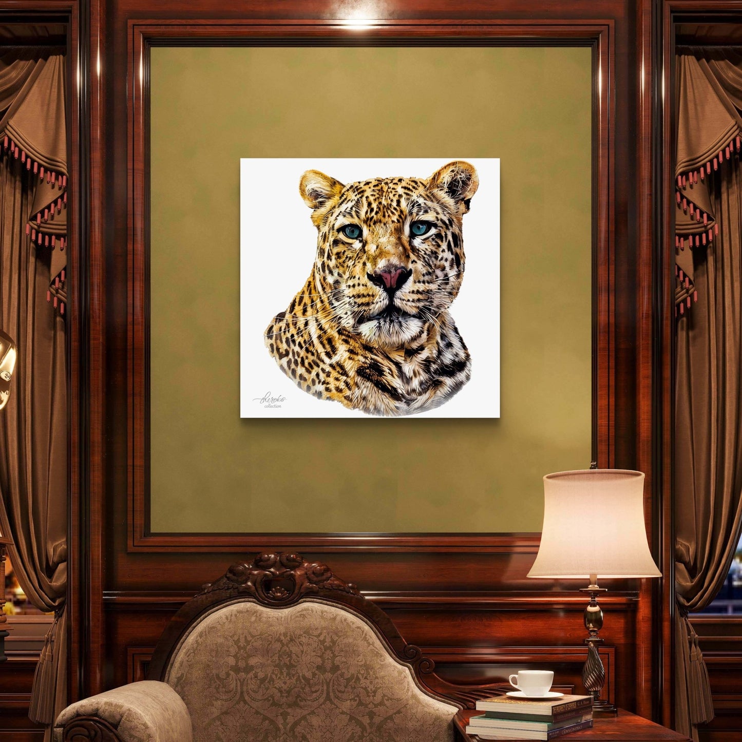 Leopard Fine Art Giclée Matte Poster II - HD Printing