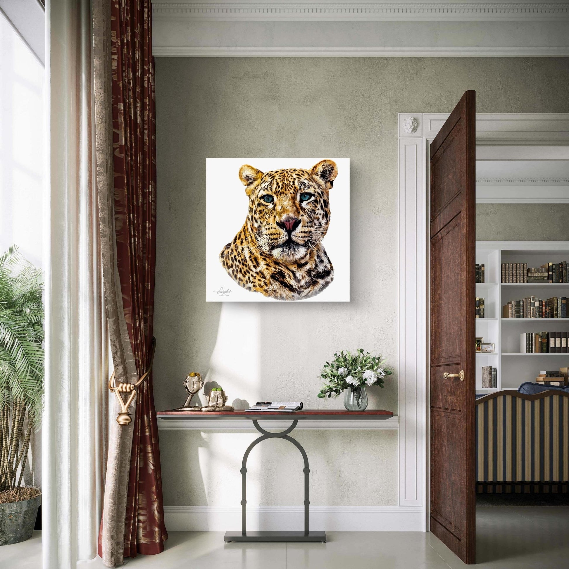 Leopard Fine Art Giclée Matte Poster II - HD Printing