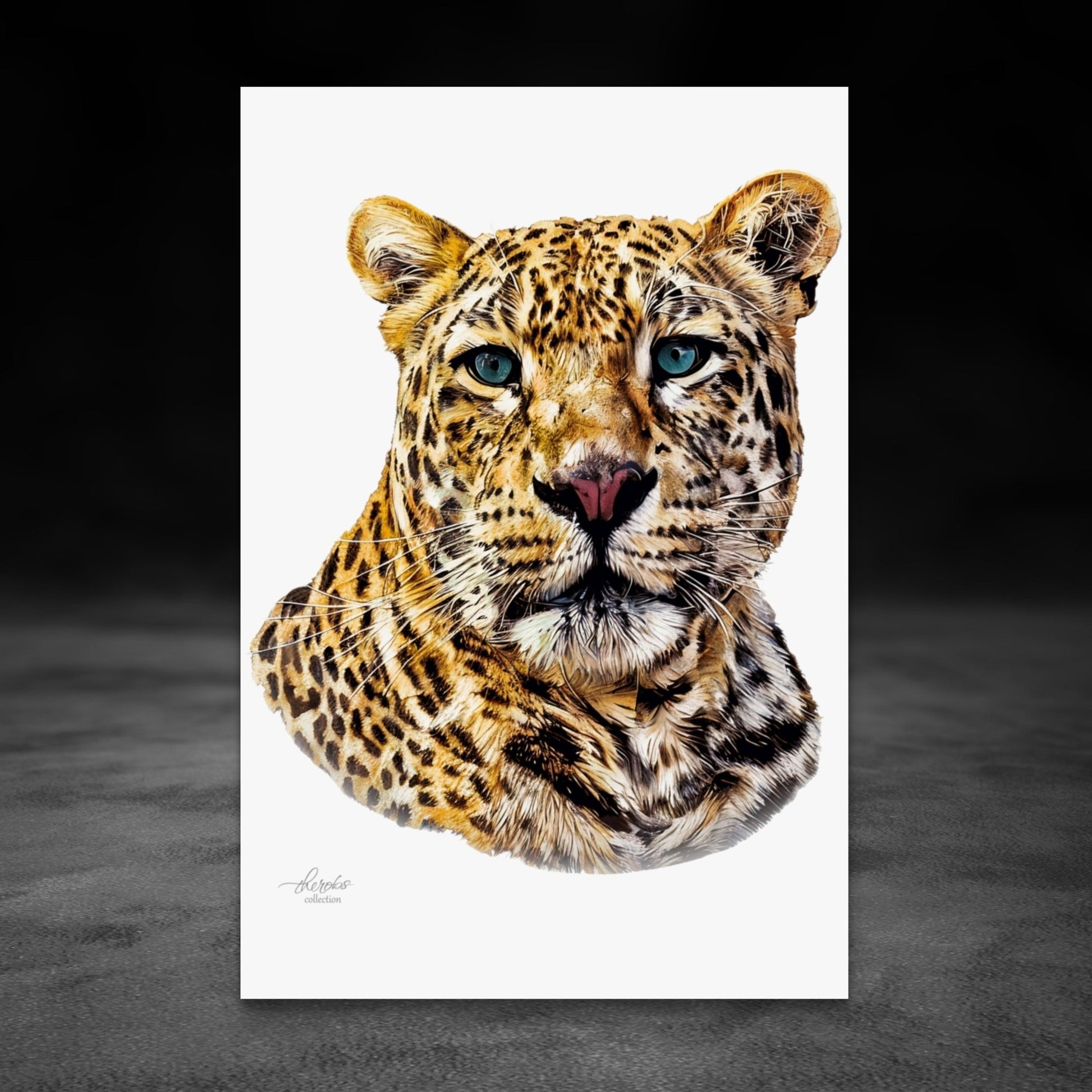 Leopard Fine Art Giclée Matte Poster II - HD Printing