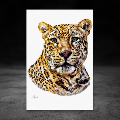 Leopard Fine Art Giclée Matte Poster II - HD Printing