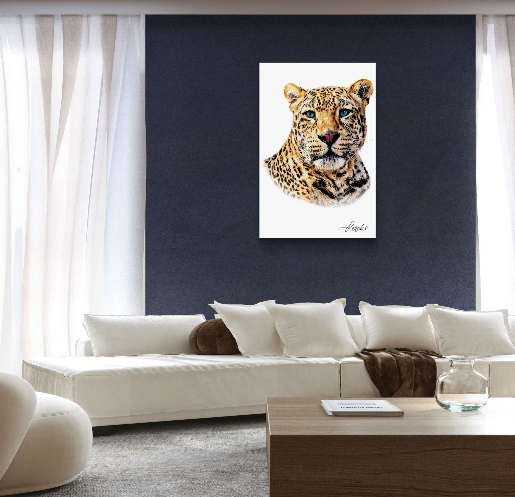 Leopard Fine Art Poster 2 - HD Printing