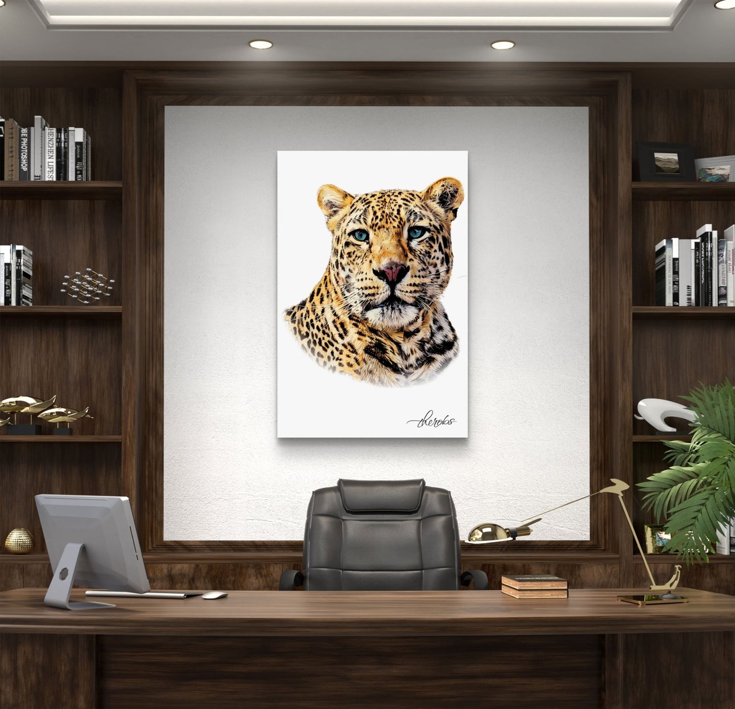 Leopard Fine Art Poster 2 - HD Printing