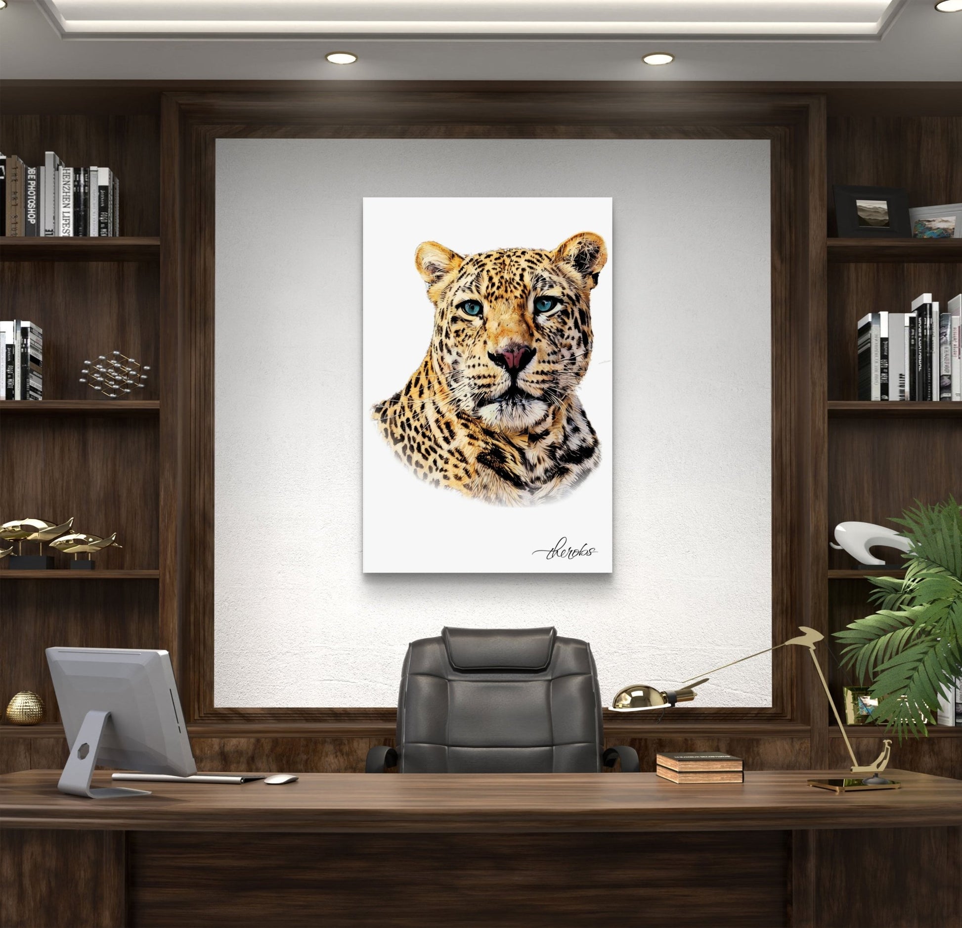 Leopard Fine Art Poster 2 - HD Printing