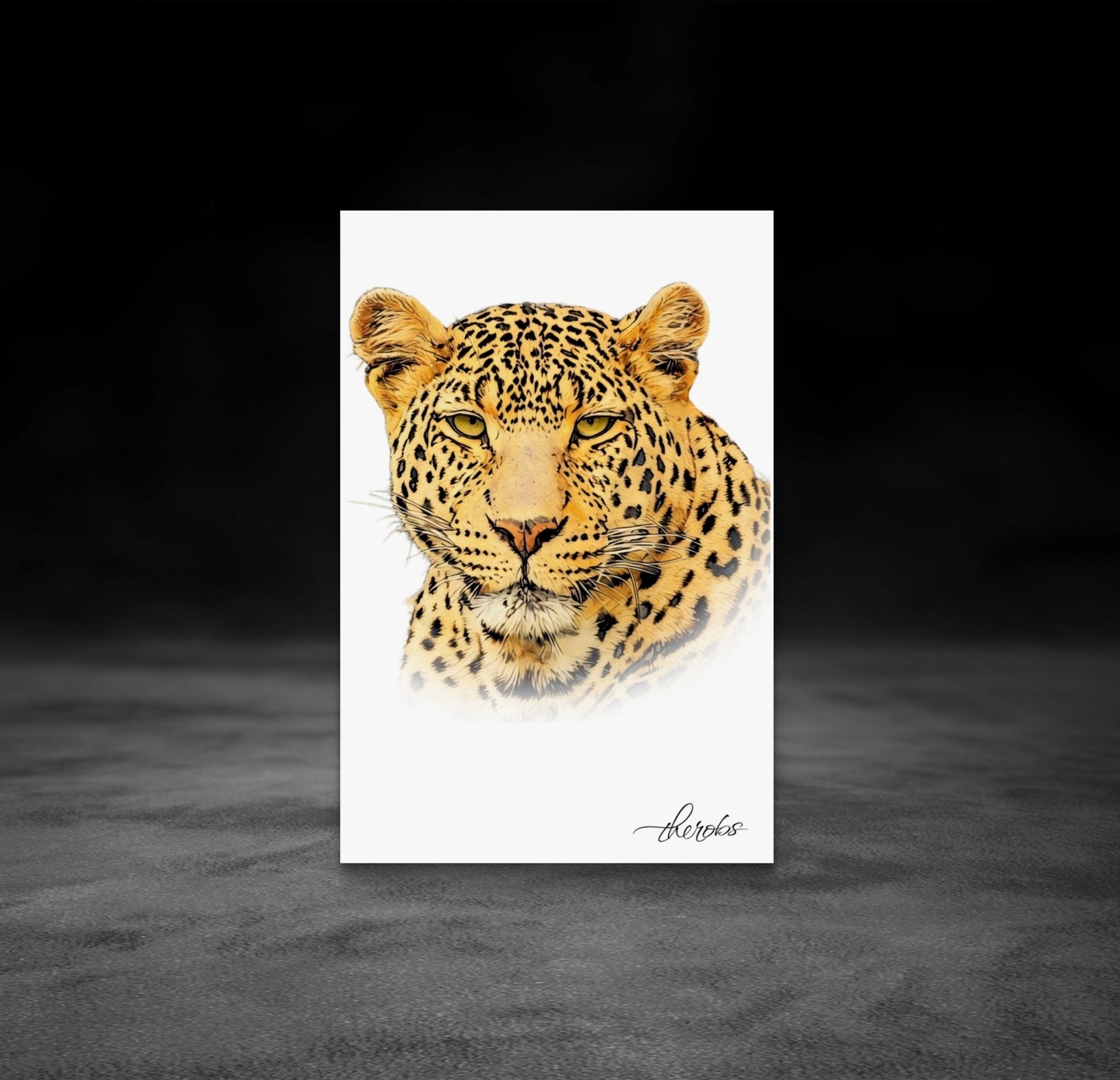 Leopard Fine Art Poster - HD Printing
