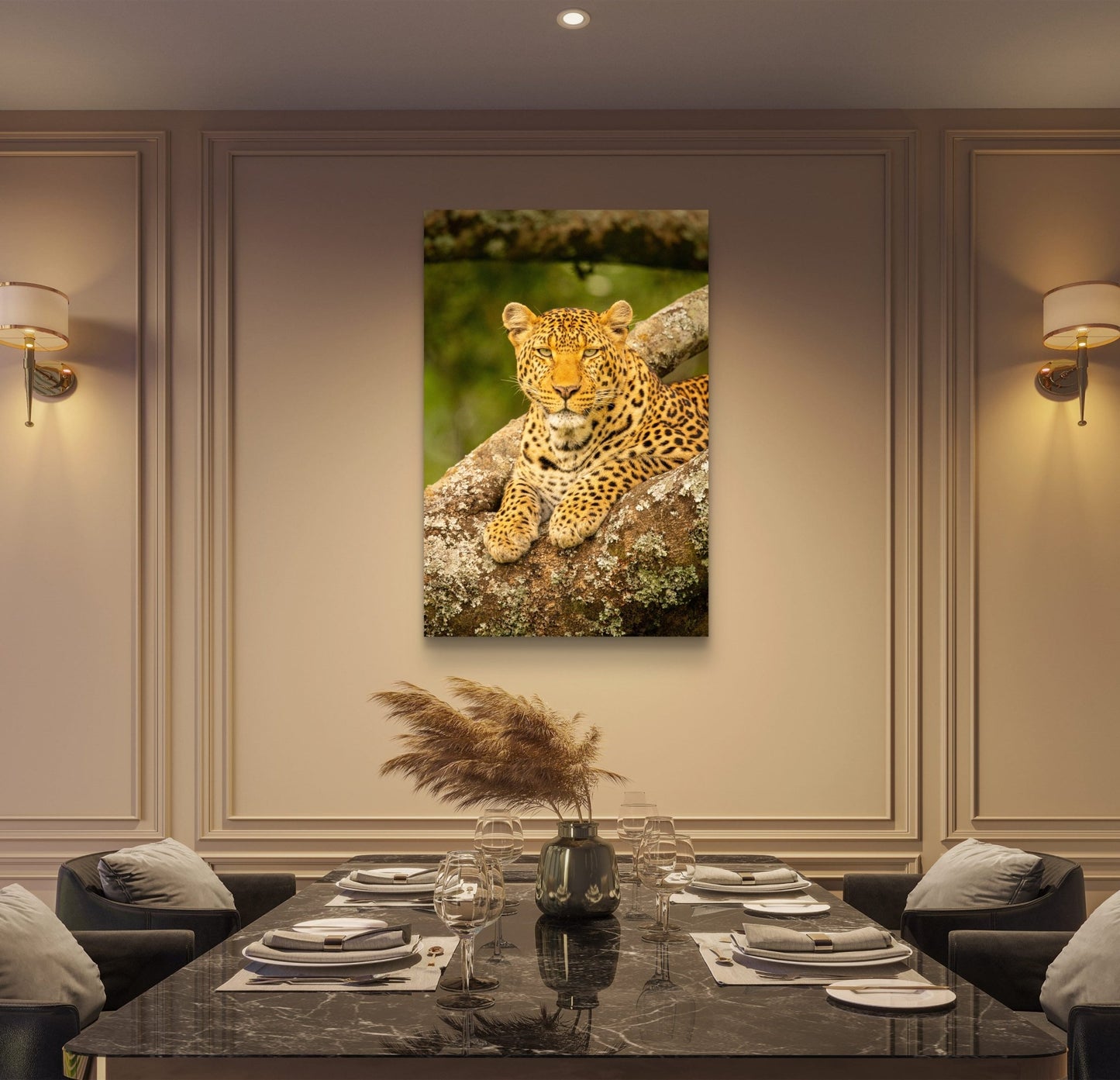 Leopard Fine Art Poster - HD Printing