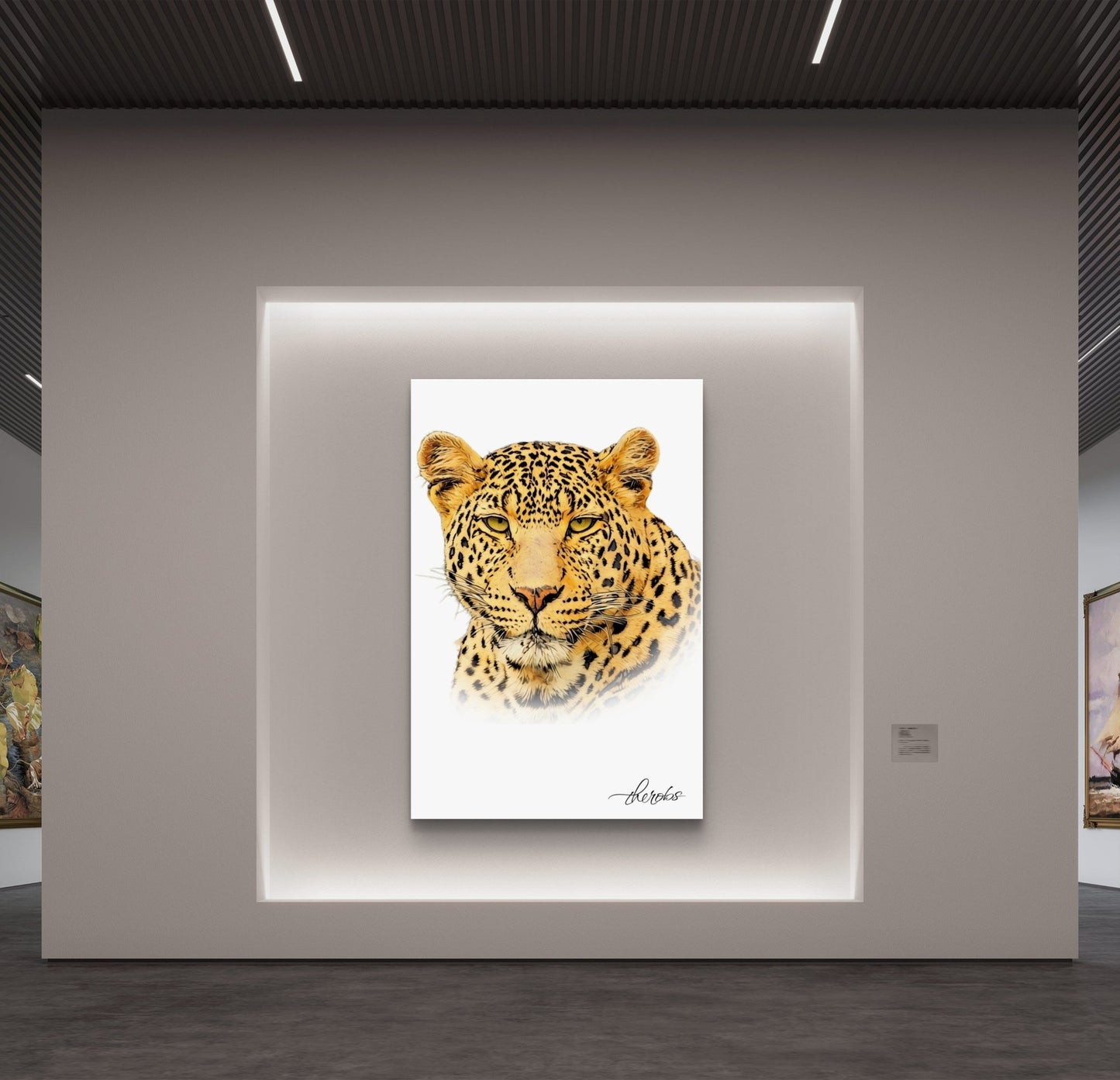 Leopard Fine Art Poster - HD Printing