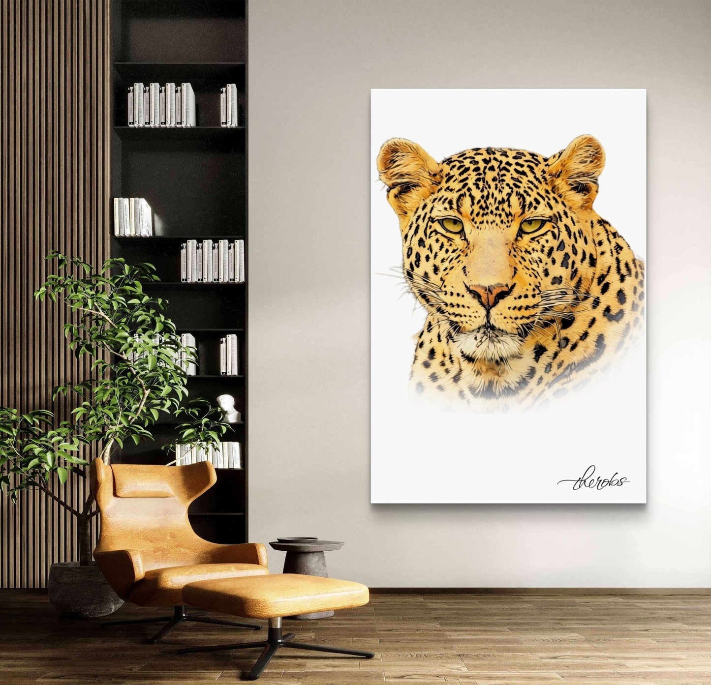 Leopard Fine Art Poster - HD Printing