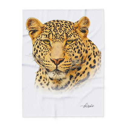 Leopard Fleece Blanket - HD Printing