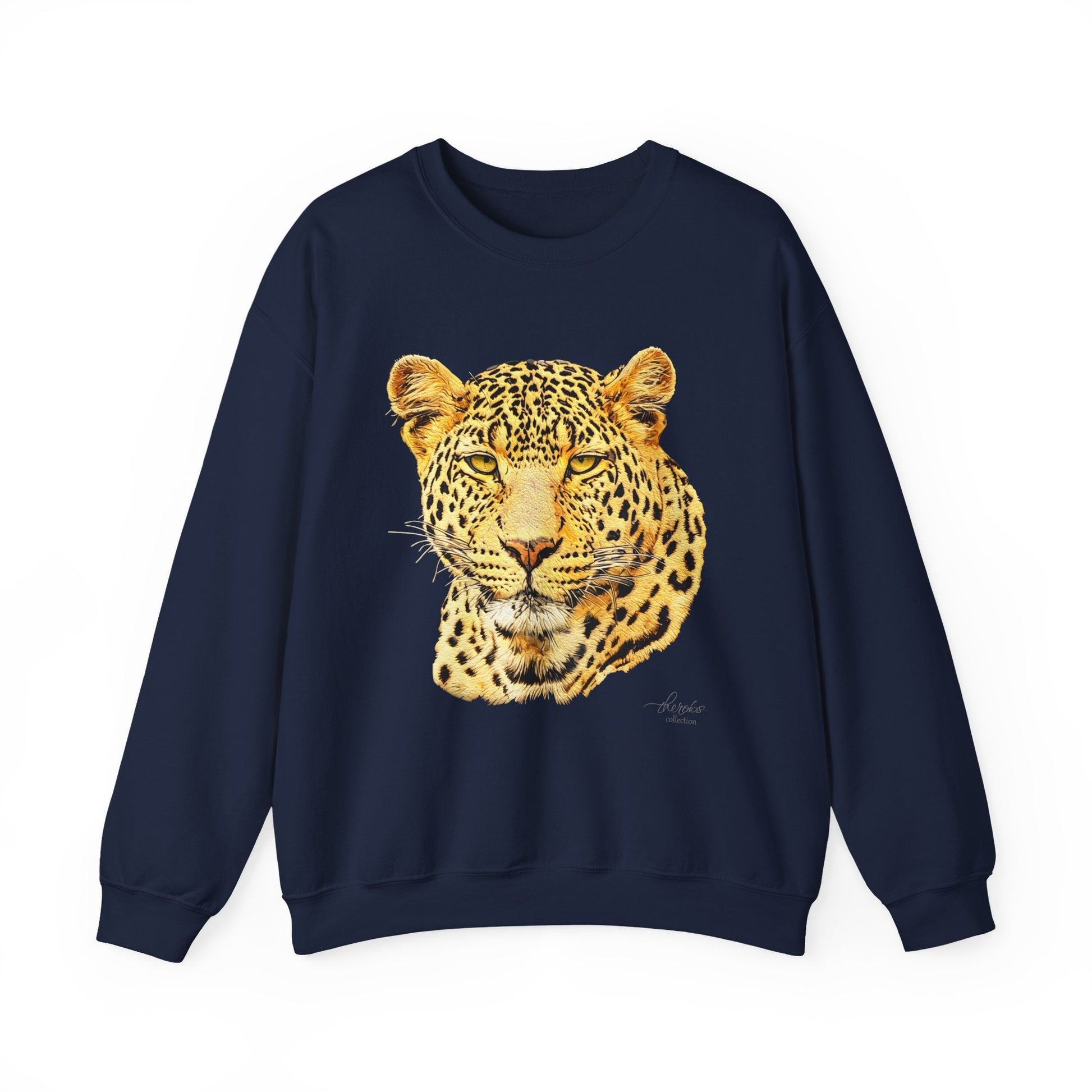 Leopard Heavy Unisex Sweatshirt - HD Printing