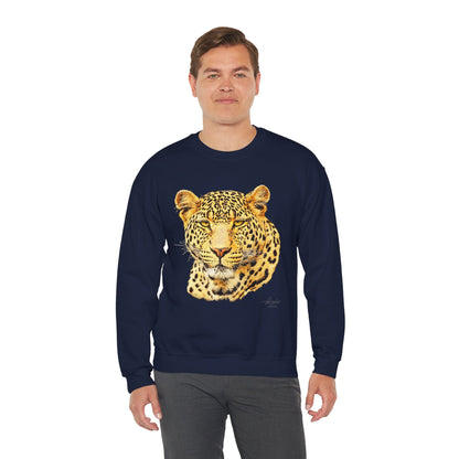 Leopard Heavy Unisex Sweatshirt - HD Printing