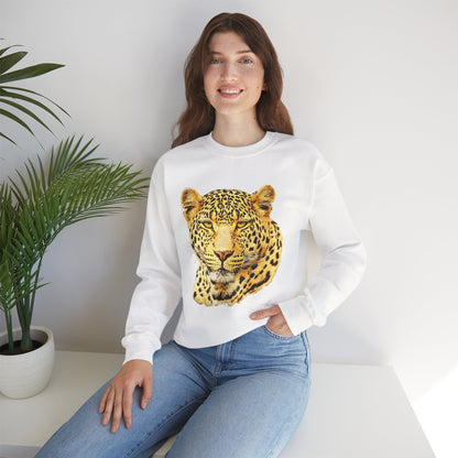 Leopard Heavy Unisex Sweatshirt - HD Printing
