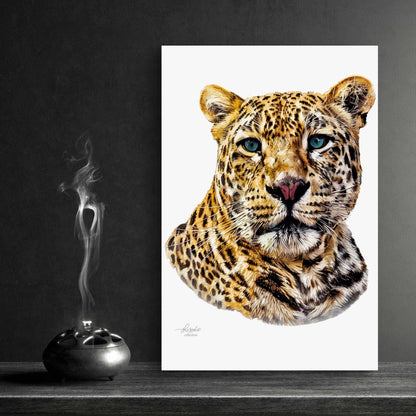 Leopard Indoor & Outdoor HD Silk Poster - HD Printing