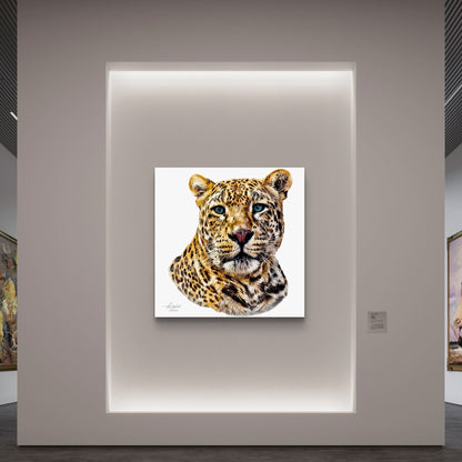 Leopard Indoor & Outdoor HD Silk Poster - HD Printing