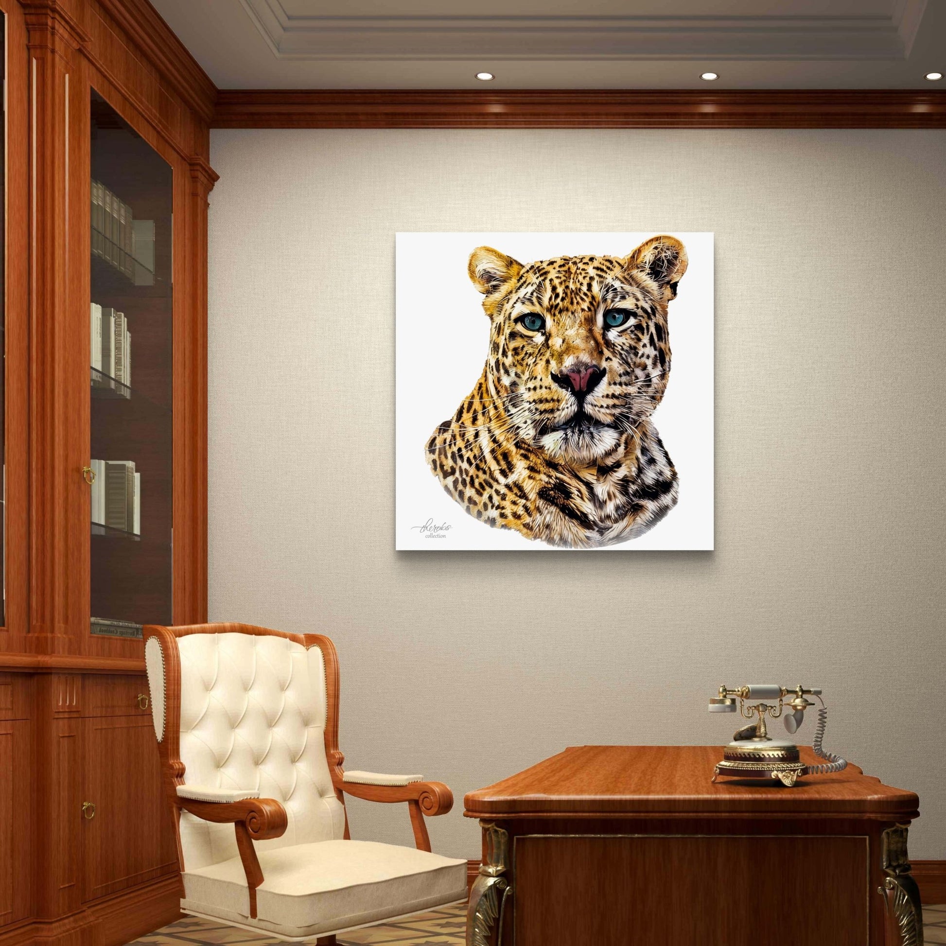Leopard Indoor & Outdoor HD Silk Poster - HD Printing