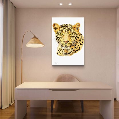 Leopard Indoor & Outdoor HD Silk Poster - HD Printing
