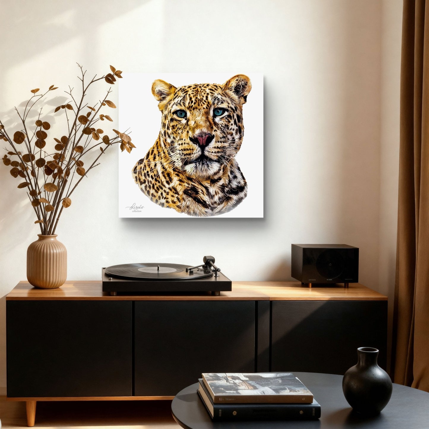 Leopard Indoor & Outdoor HD Silk Poster - HD Printing
