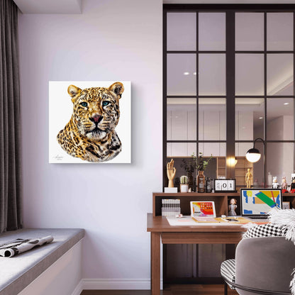 Leopard Indoor & Outdoor HD Silk Poster - HD Printing