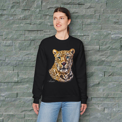 Leopard Unisex Heavy Sweatshirt II - HD Printing