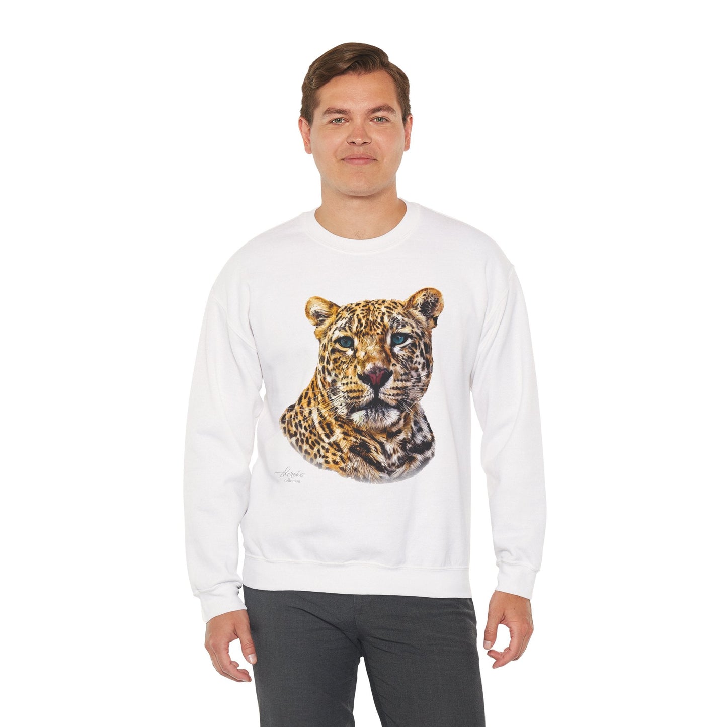 Leopard Unisex Heavy Sweatshirt II - HD Printing
