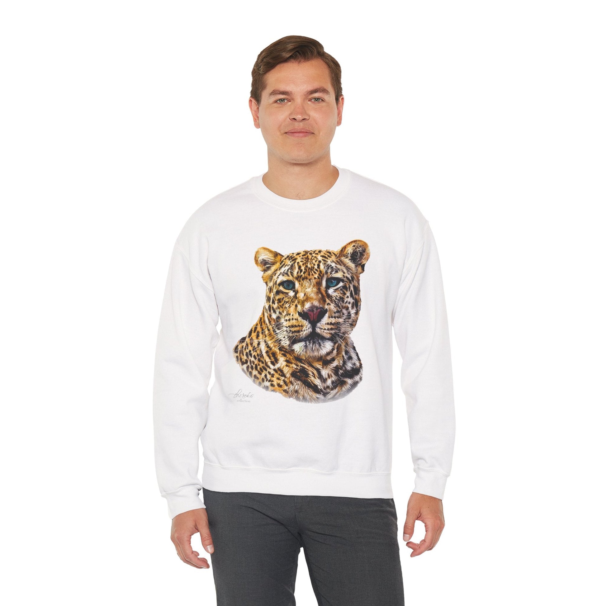 Leopard Unisex Heavy Sweatshirt II - HD Printing
