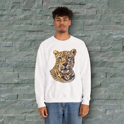 Leopard Unisex Heavy Sweatshirt II - HD Printing