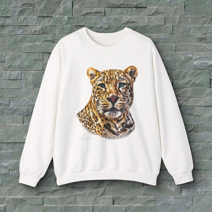 Leopard Unisex Heavy Sweatshirt II - HD Printing