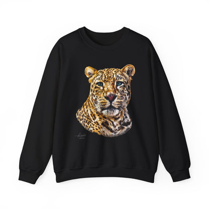 Leopard Unisex Heavy Sweatshirt II - HD Printing