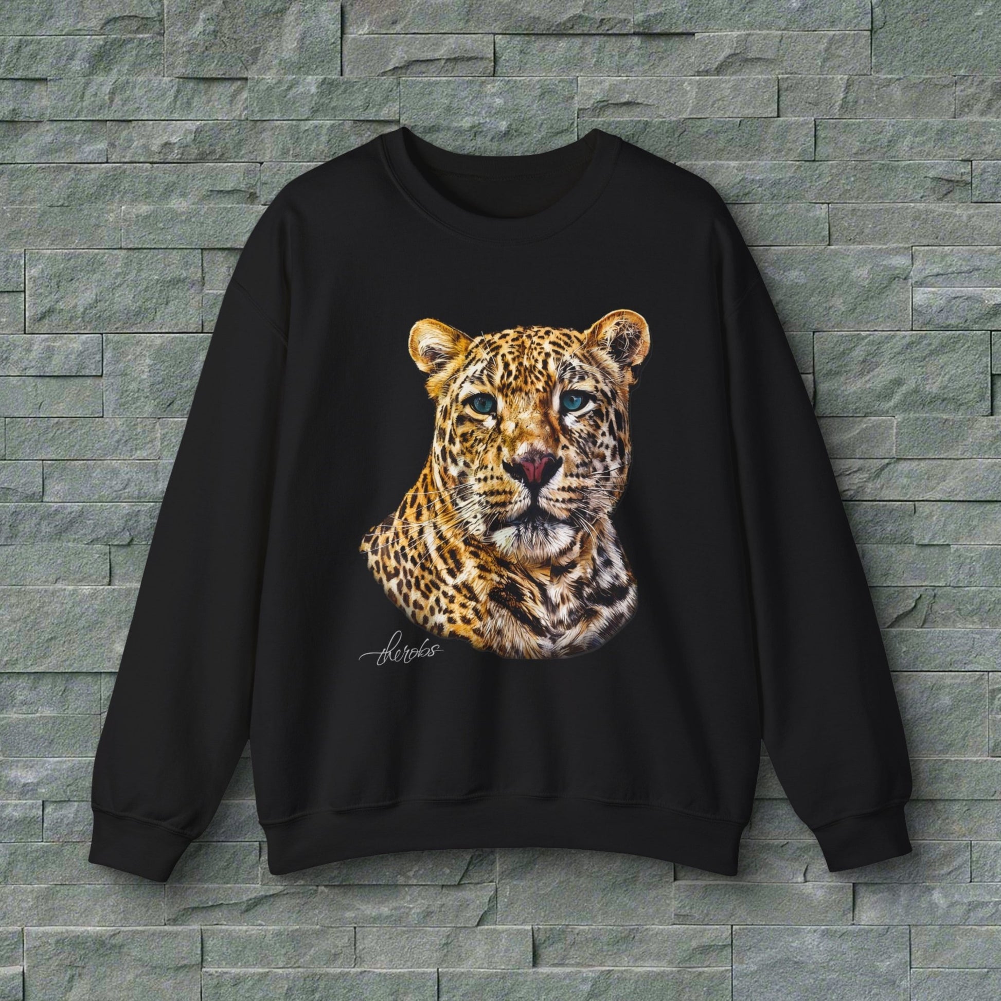 Leopard Unisex Heavy Sweatshirt II - HD Printing