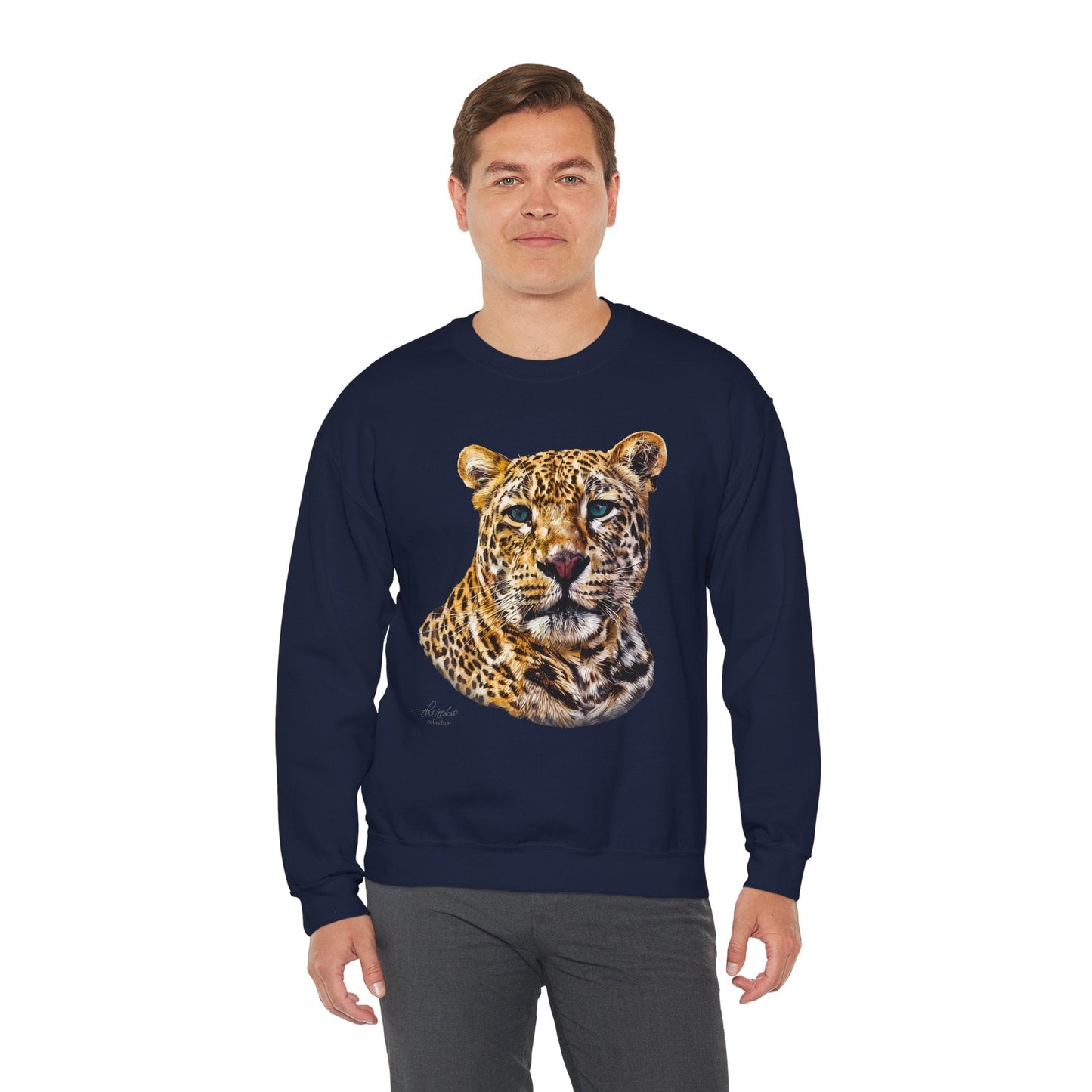 Leopard Unisex Heavy Sweatshirt II - HD Printing