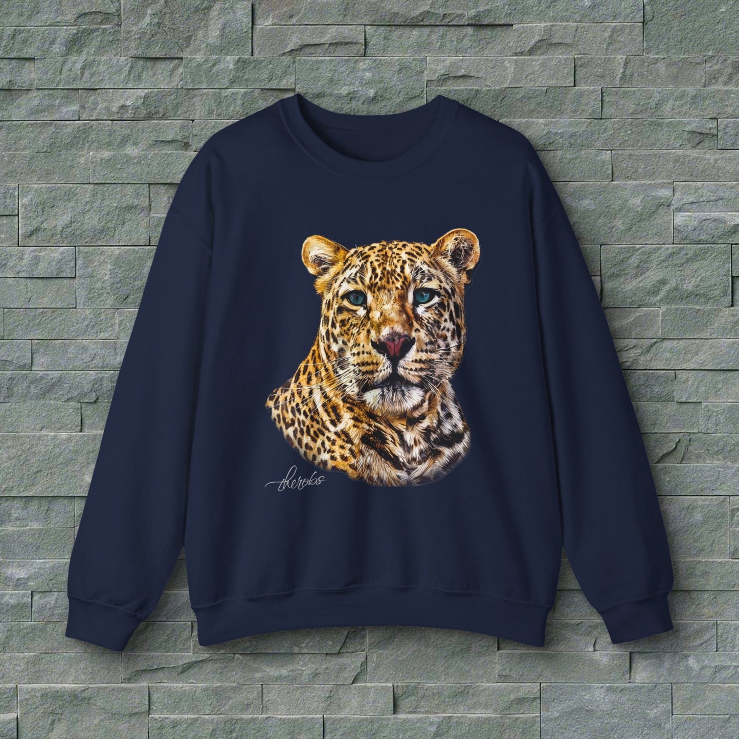 Leopard Unisex Heavy Sweatshirt II - HD Printing