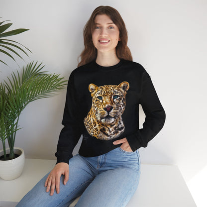 Leopard Unisex Heavy Sweatshirt II - HD Printing