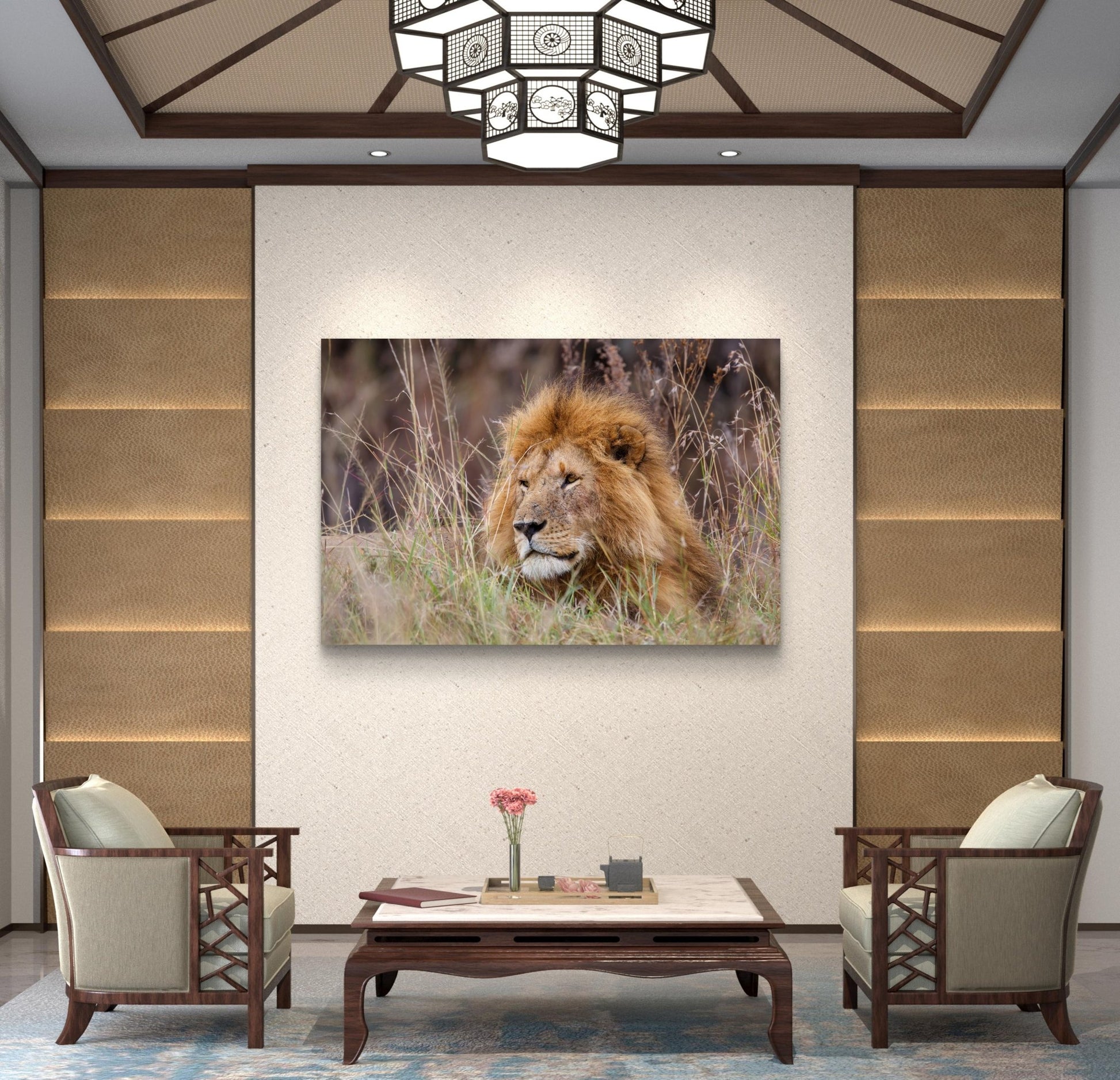 Lion Canvas Print - HD Printing