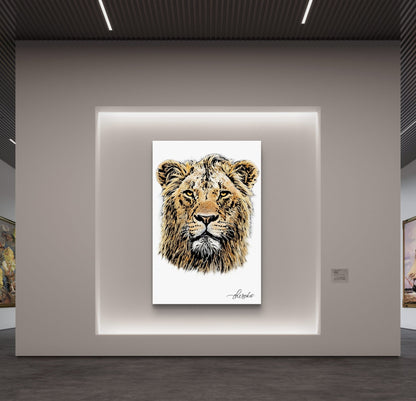 Lion Canvas Print - HD Printing